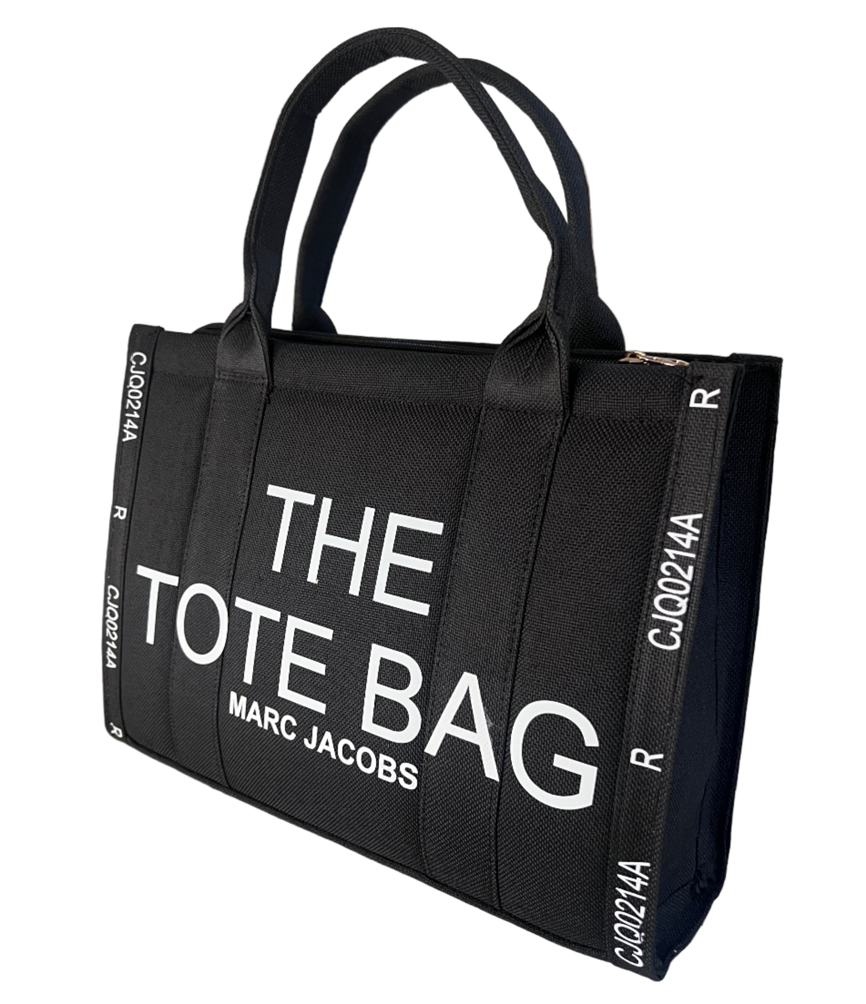 Pure Black Tote Bag