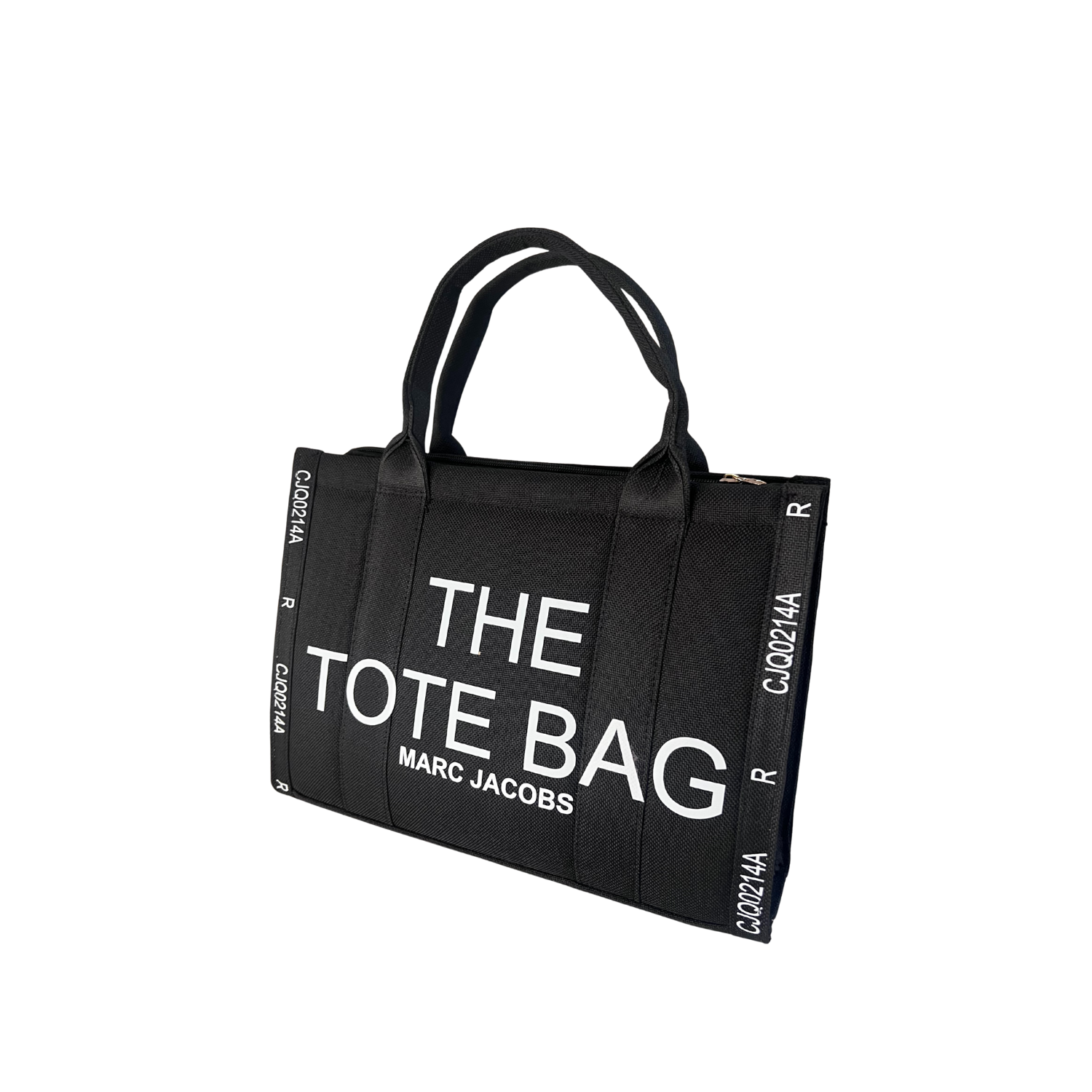 Pure Black Tote Bag