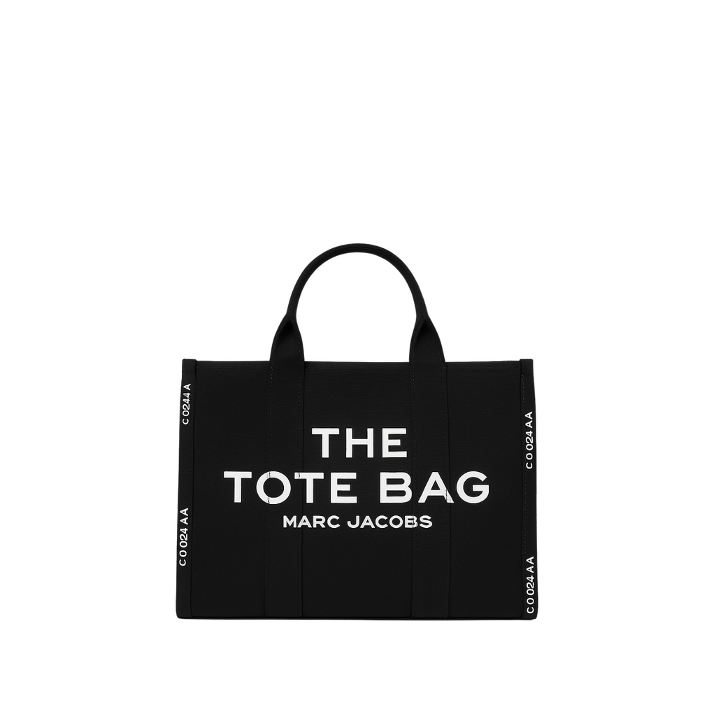 Pure Black Tote Bag