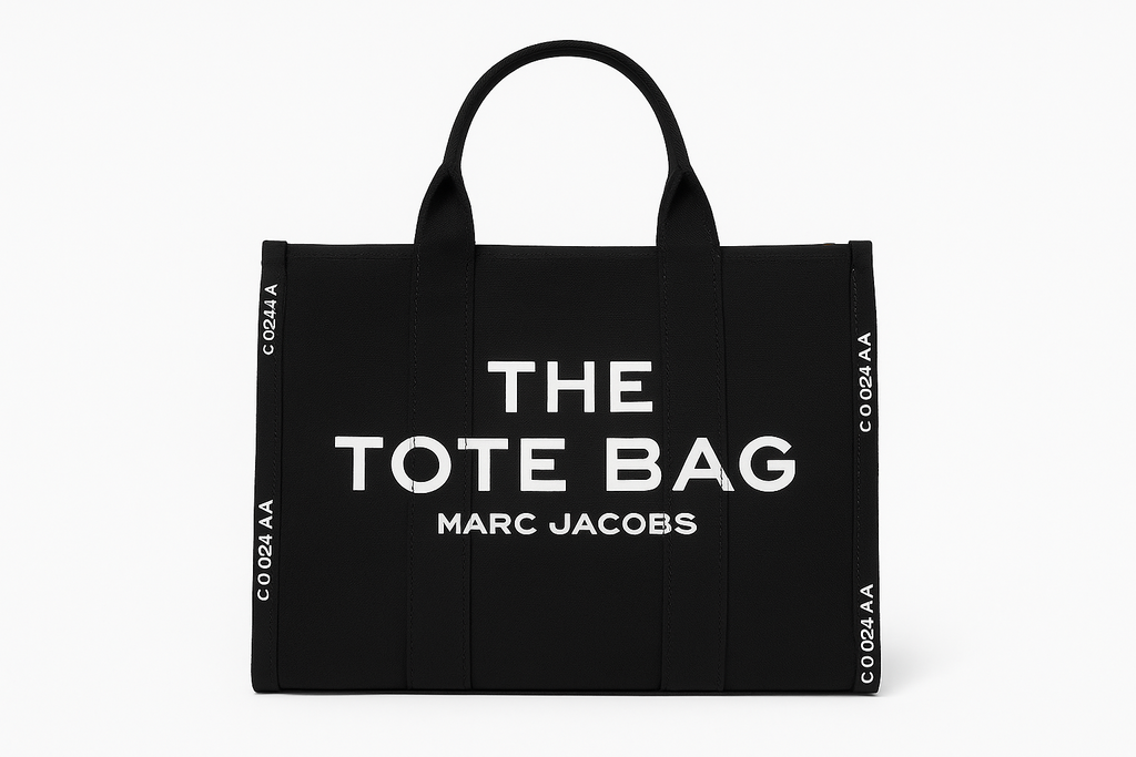 Pure Black Tote Bag